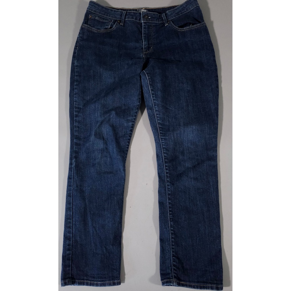 Levis Bold Curve Classic Jeans Womens 16 S/C Dark Blue Slim‎ Leg 33 Slim Leg